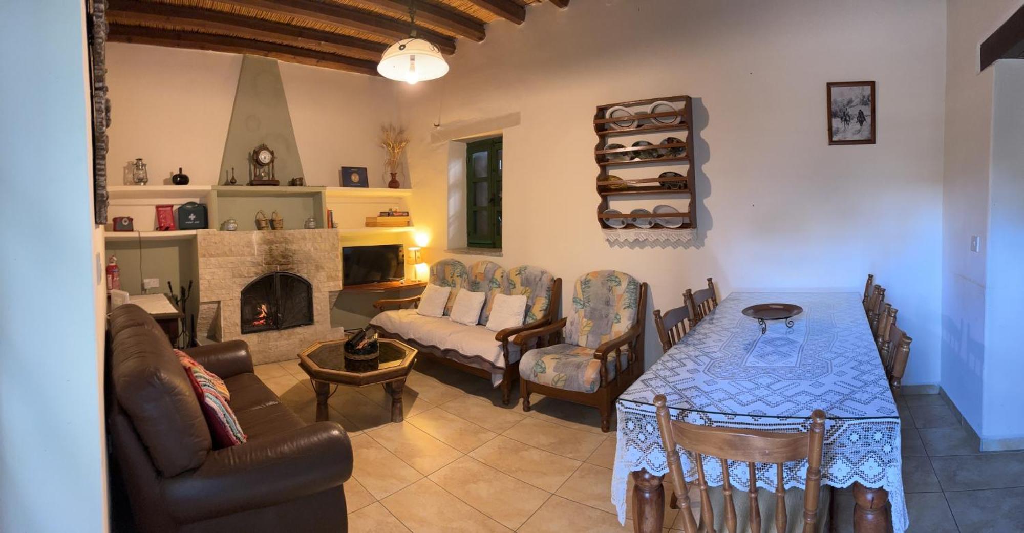Andrianna'S Cottage Pano Akourdalia Luaran gambar